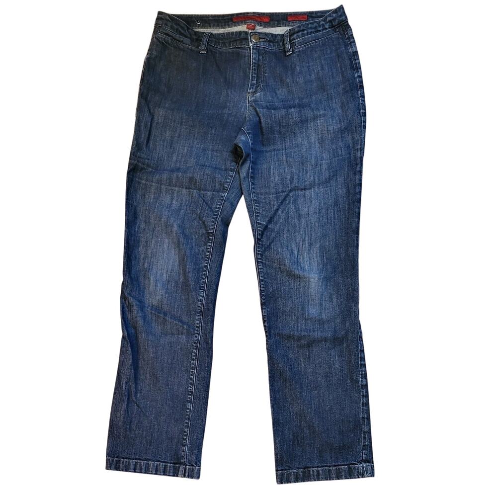 Banana Republic Limited Edition Red Label Dark Straight Leg Jeans Size 30/10